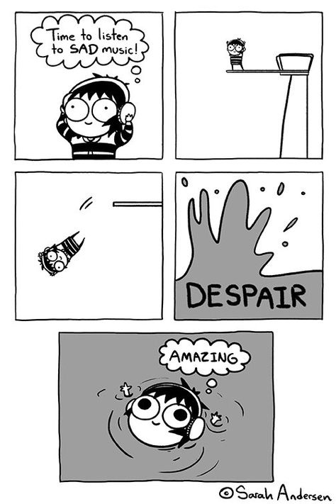 Sarah Andersen en Twitter: "https://t.co/Rp77kcQmVE" Saras Scribbles, Sarah Anderson Comics, Cassandra Calin, Sarah's Scribbles, Sarah Andersen, Sarah Anderson, 4 Panel Life, The Jungle Book, Funny Comic Strips