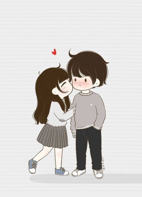 Cute Couple Cartoon DP'z - Matching-   Cute love - For WhatsApp Couple Dp, Cute Couple Cartoon, Couple Cartoon, Cute Love