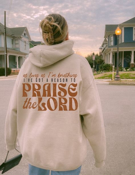 Christian Clothing For Women, Christen Clothing, Apparel Design Ideas, Jesus Sweatshirts Hoodies, Christian Hoodie Ideas, Faith Based Apparel, Christian Amazon Finds, Cute Christian Hoodies, Cute Trendy Clothes