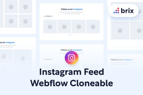 Are you searching for a simple method to display your Instagram feed on your Webflow website? We have a solution for you! Watch tutorial here 👉🏻: https://www.youtube.com/watch?v=hNgOhzjGyuw — — — ❓ What are the benefits of using our integration? — — — 🎨 Highly customizable: All Instagram Feed layouts are 100% editable to match your colors and fonts. ⚡ Lightning fast: Our Instagram Feeds are developed natively on Webflow, so you don't have to worry about website load. ⏰ Implement in no ti... Webflow Website, Webflow Templates, Instagram Feed Layout, Instagram Feeds, Instagram Website, Free Sites, Instagram Followers, Instagram Feed, Website Design