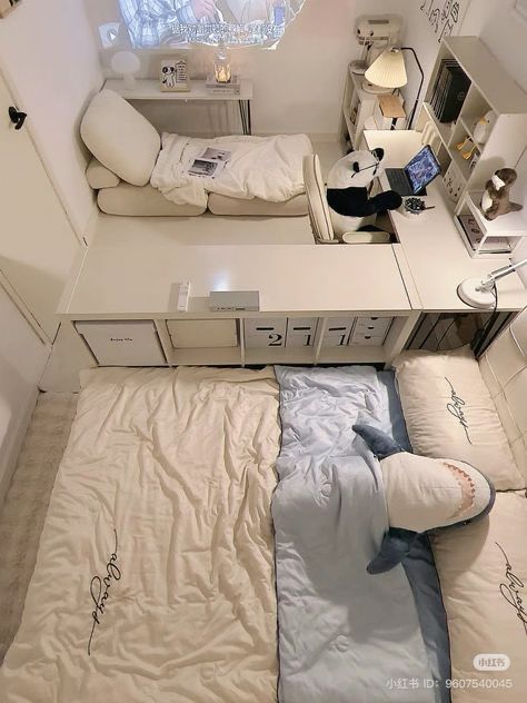 Saba Core, Reka Bentuk Bilik Tidur, Small Room Makeover, Dream Bedroom Inspiration, Dream Apartment Decor, Room Redesign, Study Room Decor, Small Room Design, Cute Room Ideas