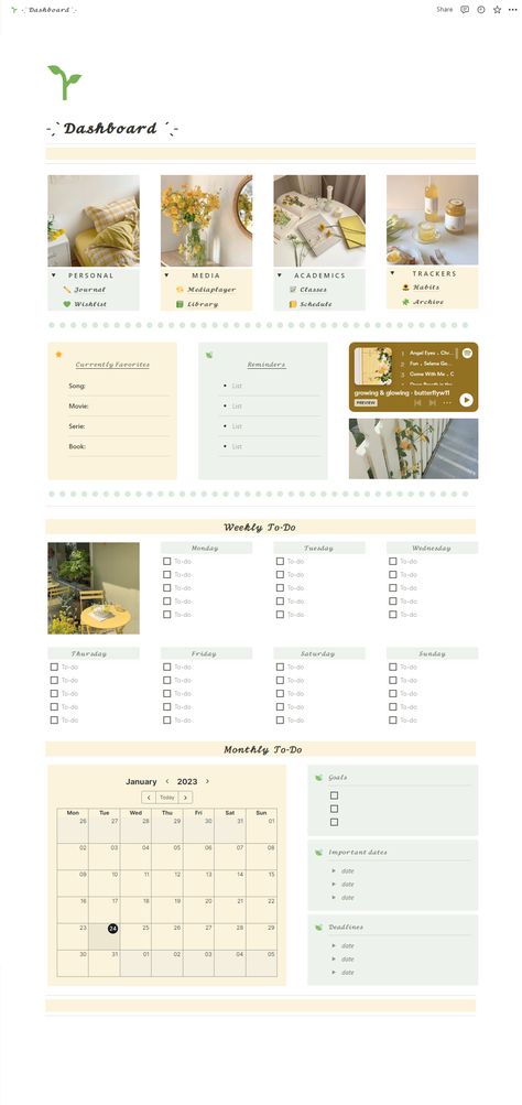 Notion Classes Schedule, Notion Template Ideas Iphone, Daily Schedule Notion, Notion Daily Schedule, Class Schedule Notion, Notion Inspiration Home Page, Notion Classes Page, Notion Weekly Schedule, Monthly To Do