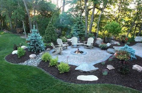 Design Per Patio, Outdoor Fire Pit Seating, Backyard Fire Pit, Outdoor Fire Pit Designs, Fire Pit Landscaping, Cool Fire Pits, Fire Pit Seating, Fire Pit Designs, Belek