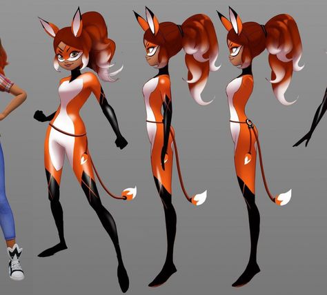 Miraculous Ladybug Rena Rouge, Alya Miraculous, Official Concept Art, Tails Doll, Rena Rouge, Noir Movie, Miraculous Characters, Earrings Indian, Miraculous Ladybug Movie