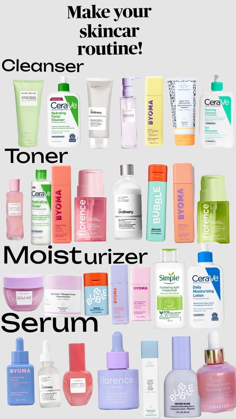 Make a perfect skincare routine for you!! (for normal skin) Simple Skincare Routine For Normal Skin, Skin Care Routine Normal Skin, Skincare Routine For Normal Skin, Make Your Own Skincare, Skincare Routine Order, Normal Skin Care, Perfect Skincare Routine, Normal Skin Care Routine, Skin Care Routine Order