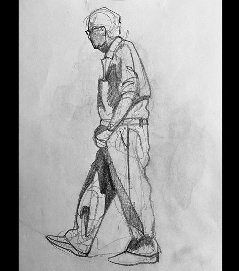 Ashish Chauhan on Instagram: “Today’s rapid sketch 😊 Call / DM me for my online course related query ☎️ 8920114745 (Whatsapp is also available)🟢 . . Do let me know if…” Different Human Poses Sketch, Human Sketch Reference, Live Sketching Human Figures, Human Figure Sketches Basic, Rapid Sketches Of Human, Human Sketching, Hatching Shading, Rapid Sketching, Rapid Art