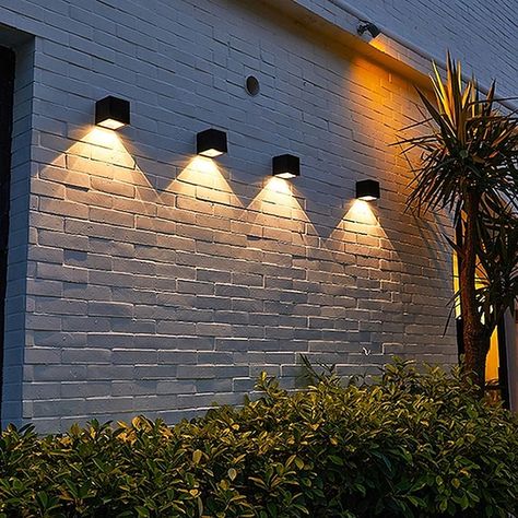 Solar powered garden lights