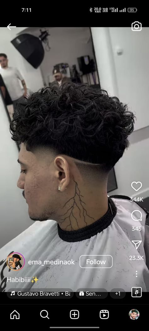 Behind The Ear Tattoo Ideas For Men, Behind Ear Tattoo Men, Tattoos For Black Skin, Ear Tattoo, Behind Ear Tattoo, Tattoos For Guys, I Tattoo, Tatting, Skin