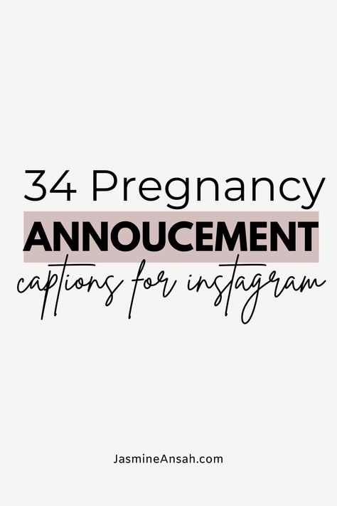 In need of pregnancy announcement ideas? Here are 34 of the best pregnancy announcement captions ideas for social media! Baby Announcement Ideas Social Media, Pregnancy Announcement On Facebook, Late Pregnancy Announcement, Pregnancy Posts Instagram, Caption For Pregnancy Photos, Gender Reveal Captions Instagram, Pregnant Captions Instagram, Birth Announcement Captions, Pregnant Captions