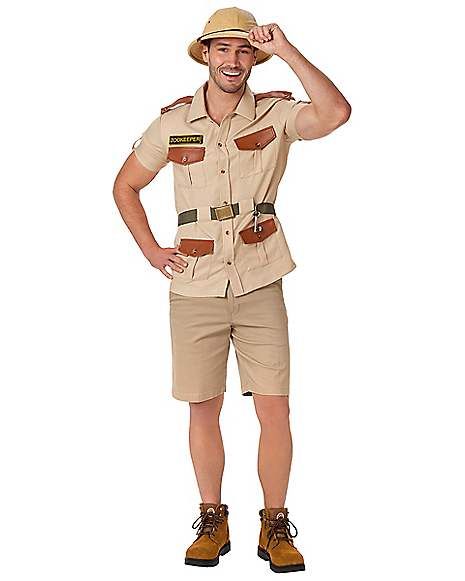 Zookeeper Costume, Jailbird Costume, Tourist Costume, Boxer Halloween, Halloween Prisoner Costume, Bonnie And Clyde Halloween Costume, Deer Halloween Costumes, Career Costumes, Explorer Costume