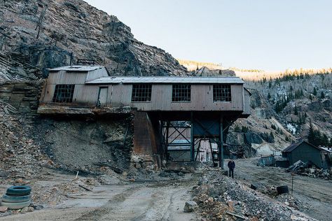 Rio Grande, Colorado Mines, Underwater House, Mining Industry, Old Abandoned Buildings, Abandoned Town, Mining Town, Silver City, Mountain Town