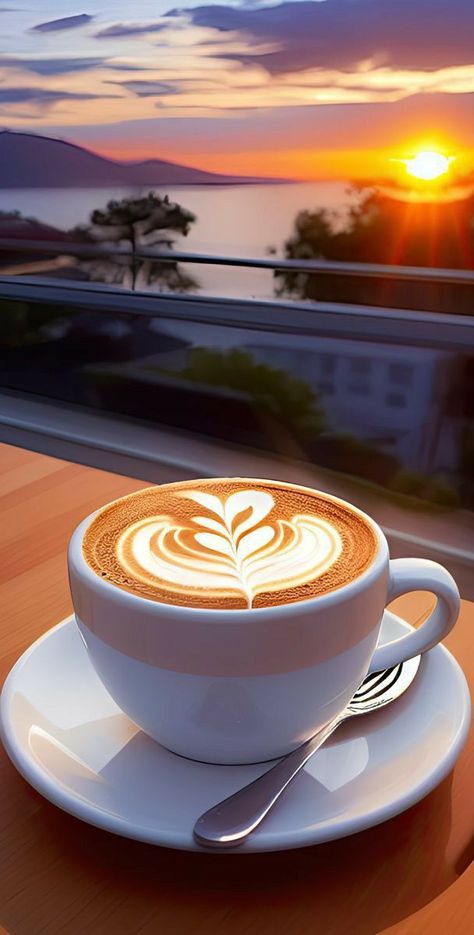 Kopi Starbucks, Kopi Aesthetic, Sunrise Coffee, Good Morning Tea, Coffee Gif, Good Morning Coffee Gif, Good Morning Coffee Images, Morning Coffee Images, Coffee Wallpaper