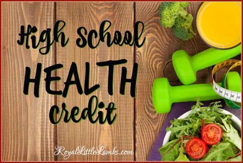 How do homeschoolers meet the requirements for high school health credit? Penn Foster High School, High School Health, Health Game, School Nutrition, Health And Physical Education, Health Class, School Health, High School Years, Homeschool High School