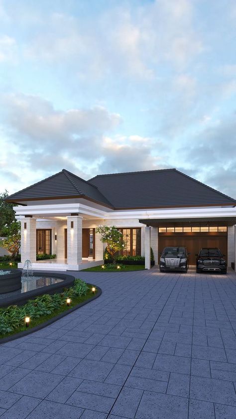 Modern Bungalow House Design, Home Designs Exterior, Bungalow Style House, Bungalow Style House Plans, Best Modern House Design, Modern Bungalow House, Building House Plans Designs, Architectural Design House Plans, House Arch Design