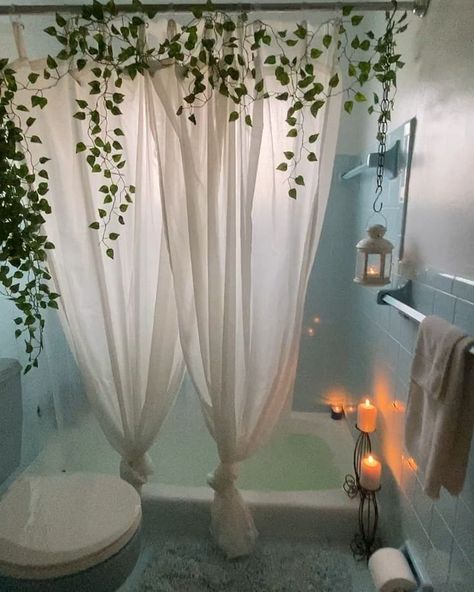 Abundance Home Decor on Instagram: “🌱Relax time😌😌😌 . . . DM for credits . . Follow @abundance_homedecor  ________________________ #hippiespirits #bohovibes #modernboho…” Full Bathroom Under Stairs, Full Bathroom Remodel With Tub, Full Bathroom Layout, Small Full Bathroom Layout, Modern Full Bathroom, Full Bathroom Ideas, Small Full Bathroom Ideas, Fairy Bathroom, Plants Bathroom