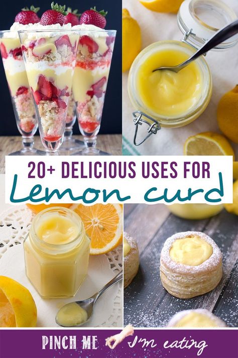 Large Batch Lemon Curd, Canned Lemon Curd Recipe, Recipes For Lemon Curd, Desserts Lemon Curd, Lemon Custard Cupcakes, Recipes With Lemon Curd Desserts, Recipes That Use Lemons, What To Eat With Lemon Curd, Lemon Filled Desserts