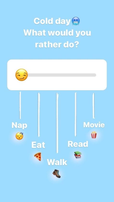 Instagram Emoji Slider Ideas | Instagram Stories Idea 🥶 Slider Ideas, Cute Instagram Story Ideas, Instagram Stories Idea, Engagement Instagram, Instagram Story Ads, 광고 디자인, Engagement Stories, Instagram Emoji, Interactive Posts