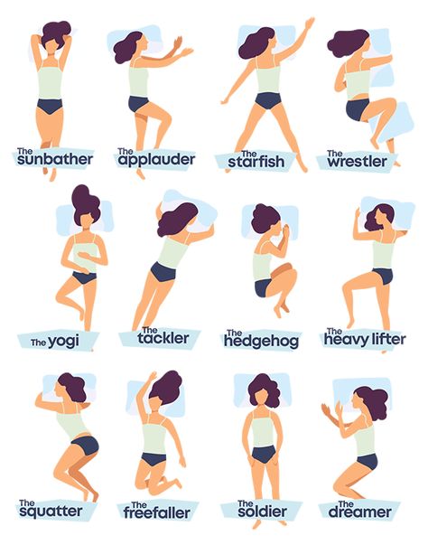 Sleeping 101: Types Of Sleeping Positions And Their Benefits Get Better Posture, Healthy Sleeping Positions, Sleep Posture, Restorative Yoga Poses, Fetal Position, Benefits Of Sleep, How To Sleep, Perfect Posture, Healthy Morning Routine