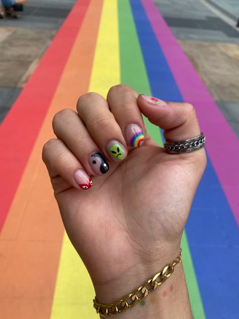 NAILS
PRIDE 
GAY 
ART 
DRAWING 
NAIL ART