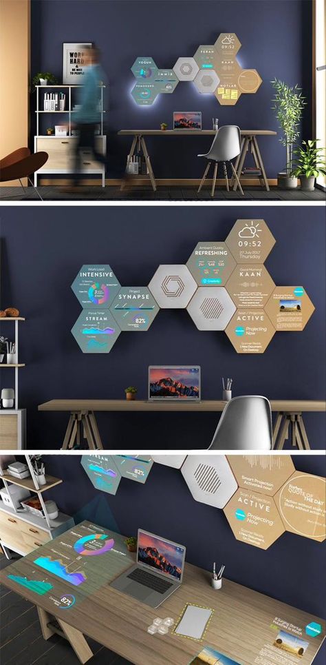 Smart Home Design, Production Design, Smart Home Automation, Smart Home Technology, Home Tech, Modular System, Home Technology, Home Office Setup, Yanko Design