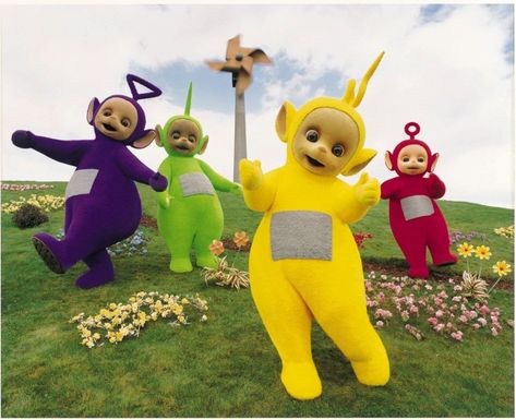 FOR many of us, the Teletubbies are a distant memory from childhood, with post-school afternoons spent watching the fab four prance about and dreaming of your own bowl of tubby custard. My friends with children reliably inform me that the show experienced a revamp and return in 2015 – the more nostalgic among you will […] Teletubbies Baby, The Teletubbies, Annoying Kids, Childhood Pictures, Baby Boy Sweater, Yoonmin Fanart, Childhood Tv Shows, Stand Up Comedians, The Fab Four