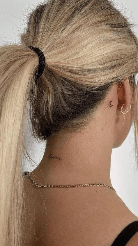 Behind-the-ear tattoos are an increasingly popular placement for ink. We rounded up 14 cool examples of behind-the-ear tattoos inside. Cute Dainty Tattoos Behind Ear, Red Tattoos Behind Ear, Female Behind The Ear Tattoos, Behind Tattoos Ear, Small Tattoos Ear, Tiny Tattoos Behind Ear, Tattoos For Behind The Ear, Ear Tattoo Behind The, Small Tattoos Behind Ear