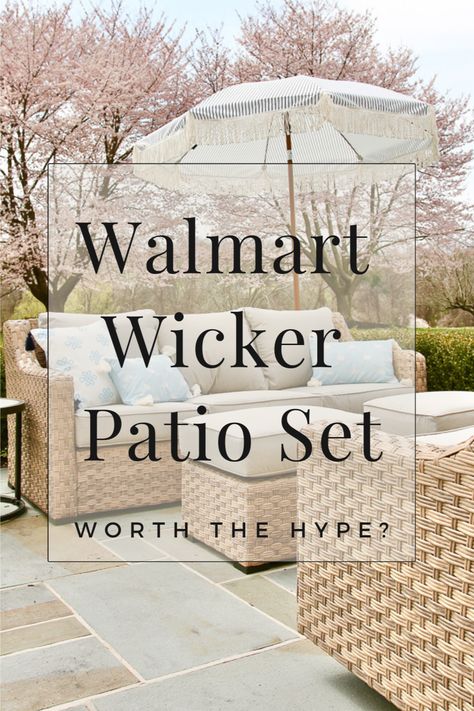 Patio Decor On A Budget, Outdoor Spaces Diy, Patio Furniture Placement, Porch Furniture Layout, Outdoor Porch Furniture, Wicker Porch Furniture, Inexpensive Patio, Comfortable Patio Furniture, Luxury Patio Furniture