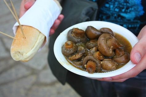 Bristol Ren Faire Mushrooms Medieval Theme, Renn Faire, Garlic Butter Mushrooms, Medieval Recipes, Mushroom Recipe, Shrimp Tempura, Ren Fair, Garlic Mushrooms, Roasted Mushrooms