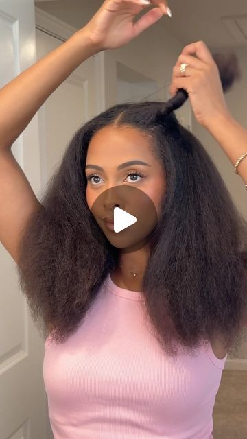 Kristina Manners on Instagram: "The fluffiest and softest cloud/pillow in the making!! 🌸☁️ here I’m stretching my hair for a flexi rod set, but can we take a look at the results?! My hair feels so SOFT and healthy 💗 it has definitely been flourishing since my last cut!" Hair Styles On Blow Dried Hair, Natural Hair Blowout Flexi Rods, Flexi Rod Set On Blow Dried Hair, Flexi Rod On Blown Out Hair, Natural Hairstyles For Black Women Protective Blow Dried, Natural Flexi Rod Hairstyles, Flexi Rods On Blow Dried Hair, Natural Blow Dried Hairstyles, Flexirods On Straight Hair