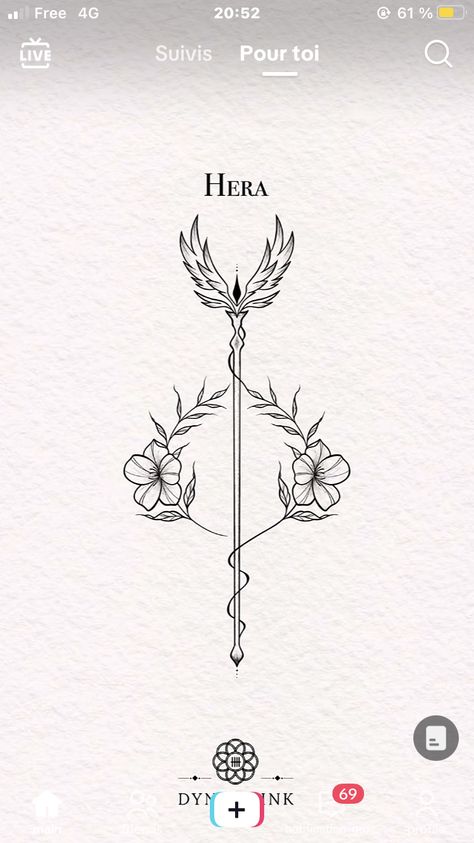 Small Hades Tattoo, Circe Tattoo Simple, Gods Tattoos Mythology, Hera Tattoo Goddesses, Hera Goddess Costume, Athena Tattoo Simple, Tattoo Greek Gods, Hera Tattoo Design, Hera Goddess Tattoo