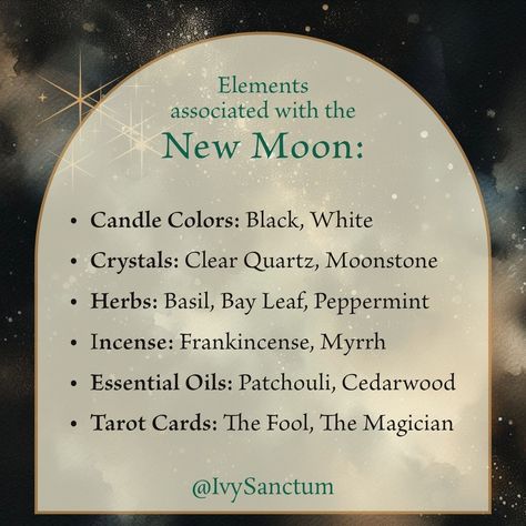 🌑✨ Embrace New Beginnings with the New Moon Energy ✨🌑 As tonight (August 4) enters the New Moon of this cycle, I want to tell you all about it. The new moon signifies the start of a new lunar cycle and is a potent time for initiating new projects, setting intentions, and embarking on personal transformations. This phase is perfect for cleansing and focusing on rituals that plant the seeds for future growth. The darkness of the new moon represents a blank slate, offering the chance to set go... October New Moon Ritual, December New Moon Ritual, New Moon Cleansing Ritual, New Moon Correspondences, New Moon Ritual For Beginners, Crystals For New Moon, New Moon Spells, Manifest Baby, October New Moon