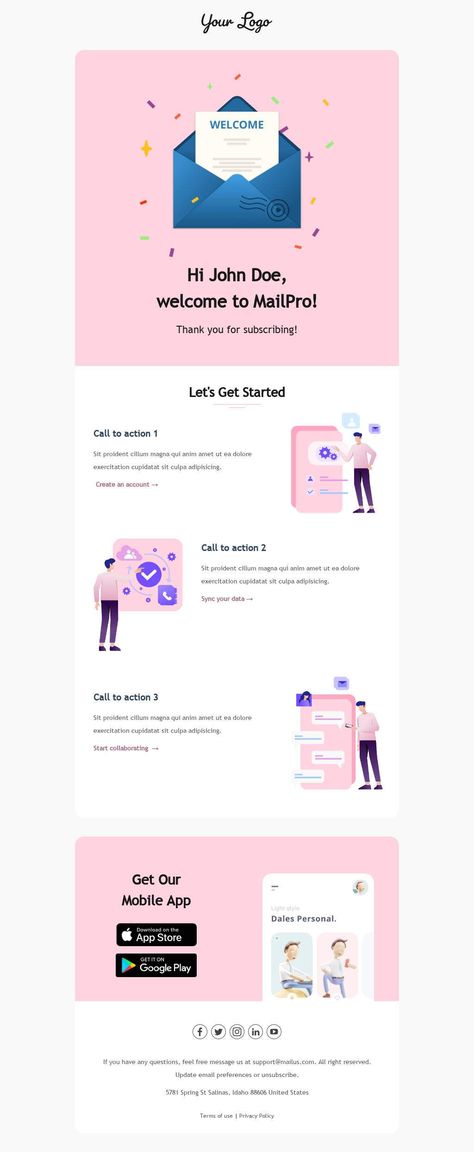 Welcome Email Design, Mailchimp Newsletter Design, Email Newsletter Inspiration, Marketing Template Design, Mailchimp Design, Email Marketing Template Design, Newsletter Design Layout, Newsletter Template Mailchimp, Mailing Design