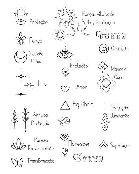 Symbols Tattoo With Meaning, The Elements Tattoo, Tattoo Minimalista Feminina, Flash Tattoo Feminina, Flashes Tattoo, Symbol Tattoos With Meaning, Tattoo Frases, Free Tattoo Fonts, Tattoo 2024