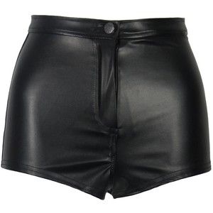 Black Wet Look PVC Shiny Disco High Waisted Hot Pants Hot Pants Outfit, Leather Black Shorts, Black Short Pants, Disco Shorts, Shiny Shorts, Micro Shorts, Black Leather Shorts, Pants Short, Black High Waisted Shorts