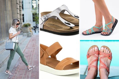 Best travel sandals for the beach, city and adventure Best Walking Sandals Summer, Merrill Shoes Women Sandals, Men’s Sandals 2023, Most Comfortable Sandals For Women, Pool Sandals For Women, Supportive Sandals For Women, Comfortable Sandals For Women Summer, Comfortable Walking Sandals For Women, Sandals For Europe Travel