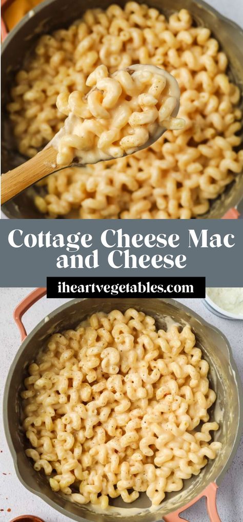 Looking for a delicious twist on macaroni and cheese? Cottage cheese is the secret ingredient to make this classic dish extra rich and creamy. It’s perfect for comfort food that’s both nutritious and satisfying. Gastroperisis Diet, Gastroperisis Diet Recipes, Cottage Cheese Mac And Cheese, Seafood Spaghetti, Cheese Mac And Cheese, Cottage Cheese Pasta, Cottage Cheese Recipes Healthy, Fiber Recipes, Cheese Sauce For Pasta