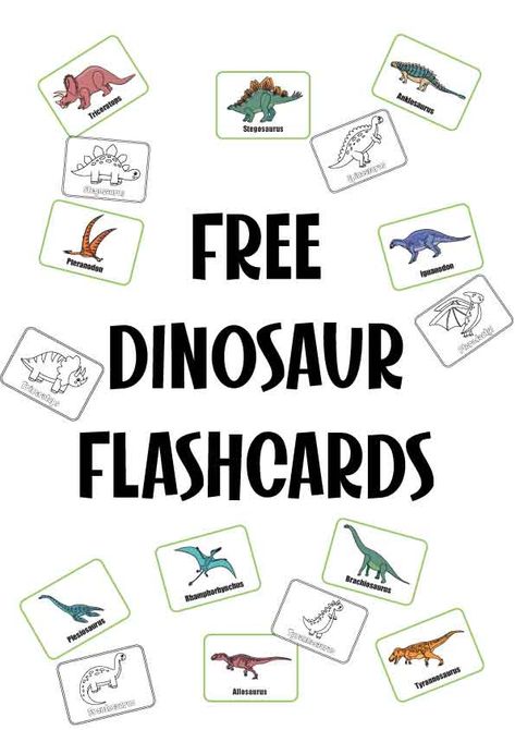 Beautiful PDF pages of dinosaur flashcards to print. These free sheets have colored and black and white cards with dinosaur pictures and names. Dinosaur Action Cards, Dinosaur Names For Kids, Shape Dinosaurs Preschool, Free Printable Dinosaur Pictures, Dinosaur Flashcards Free Printable, Dinosaur Shapes Free Printable, Dinosaur Scavenger Hunt Free Printable, Dinosaur Images Free Printable, Printable Dinosaur Pictures