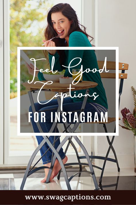 Feel Good Instagram Captions, One Good Day Captions, Feeling Good Instagram Captions, Happy Times Caption, Selfcare Captions For Instagram, Caption For Day Out, Feel Good Captions For Instagram, Happy Selfie Captions, Feel Good Captions