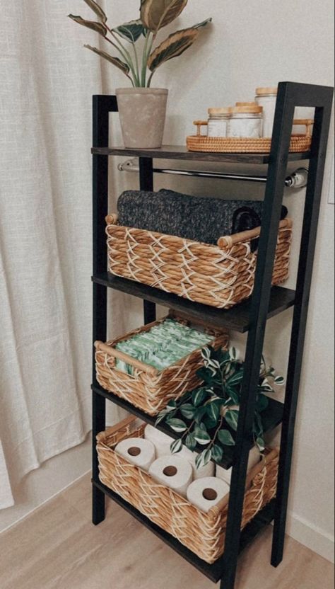 #bathroom #bathroomdecorideas #bathroomremodel Design Interior Baie, Bathroom Shelf Decor, Restroom Decor, Future Apartment Decor, Bathroom Decor Apartment, Decor Baie, Bathroom Design Decor, Bathroom Inspiration Decor, Small Bathroom Ideas