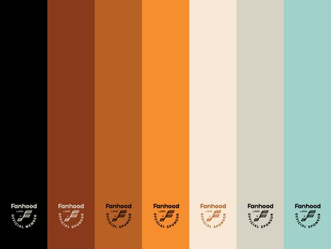 15 designer curated color palettes to inspire your next project | Dribbble Design Blog Sports Color Palette, Sport Color Palette, Outdoor Color Palette, Playoff Party, Vintage Color Schemes, Color Branding, Newsletter Layout, Palette Challenge, Sport Branding