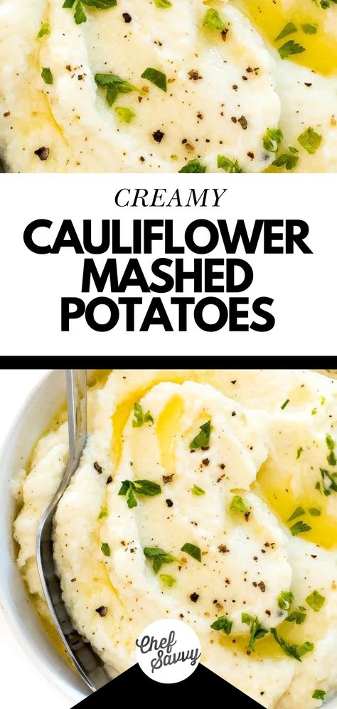 Keto Cauliflower Mashed Potatoes, Cauliflower Mashed Potatoes Keto, Cauliflower Mashed Potatoes Recipe, Healthy Mashed Potatoes, Cauliflower Recipes Healthy, Cauliflower Mashed, Mashed Cauliflower Recipe, Creamy Mashed Cauliflower, Bariatric Food