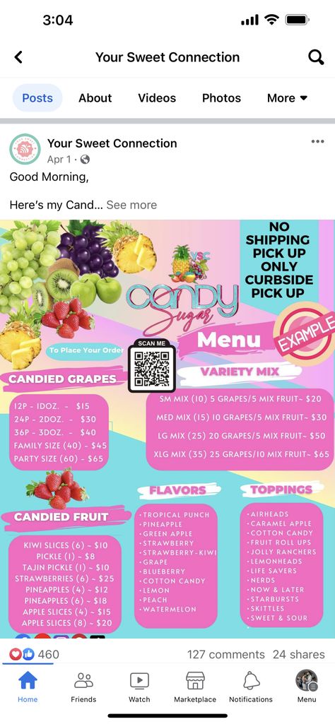 Candy Grape Prices, Candied Fruit Business Names, Candied Grapes Prices, Candy Fruit Business, Food Selling Ideas Snacks, Candied Fruit Price List, Candied Fruit Business, Candy Fruit Trays, Candy Grapes And Pineapples