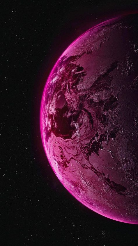 Pink Moon Wallpaper Iphone, Pink Earth Wallpaper, Pink Planets Wallpaper, Pink Galaxy Wallpaper, Pink Moon Aesthetic, Moon Wallpaper Iphone, Pink Moon Wallpaper, Relatable Illustrations, Purple Planet