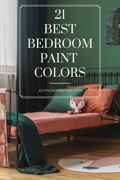 Room Color Ideas Bedroom, Small Bedroom Colours, Best Bedroom Paint Colors, Best Bedroom Colors, Wall Color Combination, Bedroom Color Combination, Room Wall Colors, Calming Bedroom, Best Bedroom