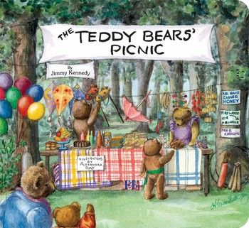 The Teddy Bears' Picnic By Jimmy Kennedy Teddy Bears Picnic Food, Good Dog Carl, Bear Face Paint, Letter T Crafts, Picnic Invitations, Teddy Bears Picnic, Picnic Activities, Teddy Bear Day, Picnic Birthday Party