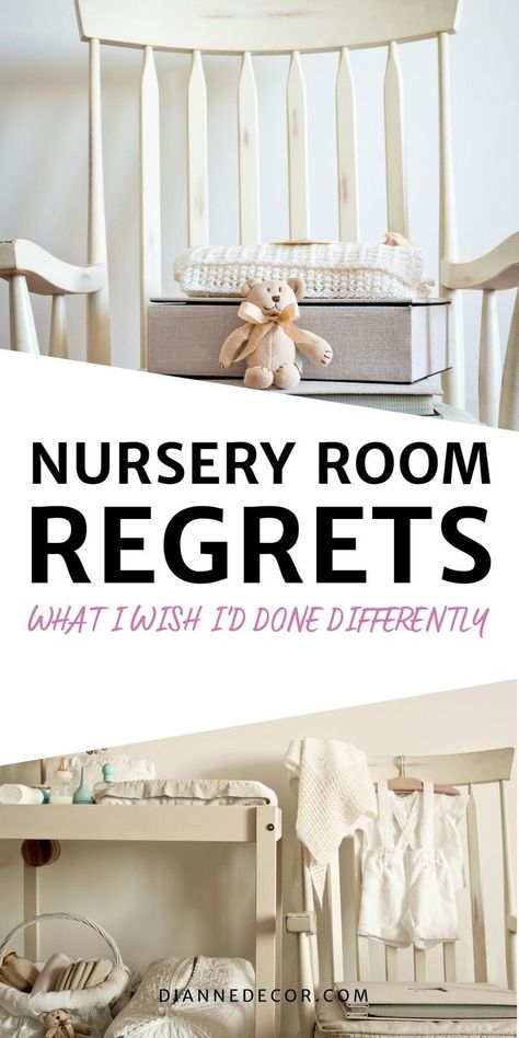 Dianne Decor's Nursery Room Regrets Ikea Baby Nursery, Ikea Nursery Hack, Baby Room Decor Neutral, Ikea Baby, Nursery Guest Room, Nursery Rocker, Baby Nursery Storage, Nursery Changing Table, Ikea Nursery