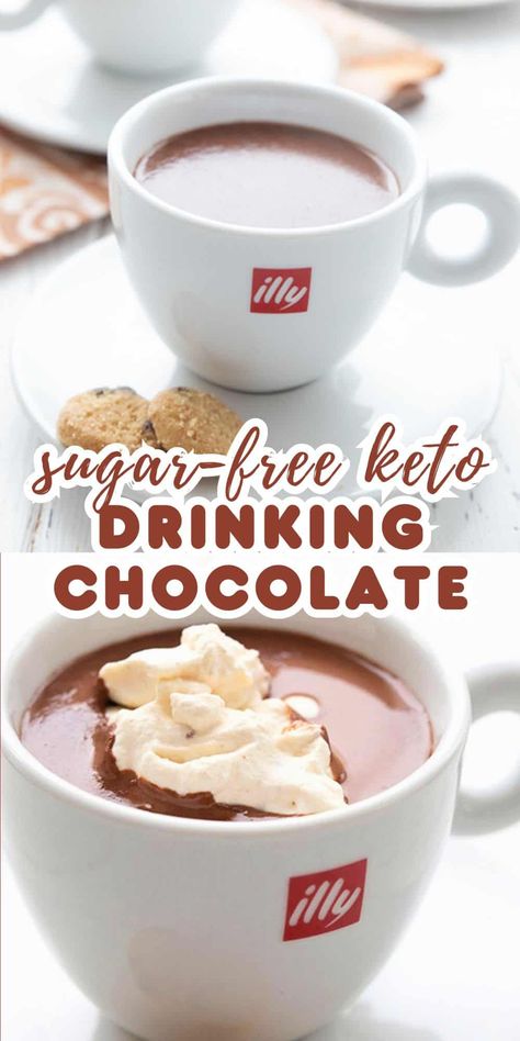 Keto Kahlua Recipe, Keto Beverage Recipes, Stevia Hot Chocolate Recipe, Weight Watchers Hot Chocolate, Low Carb Coffee Drinks, Keto Chocolate Shake, Low Carb Chocolate Pudding, Low Carb Hot Chocolate, Sugar Free Chocolate Pudding