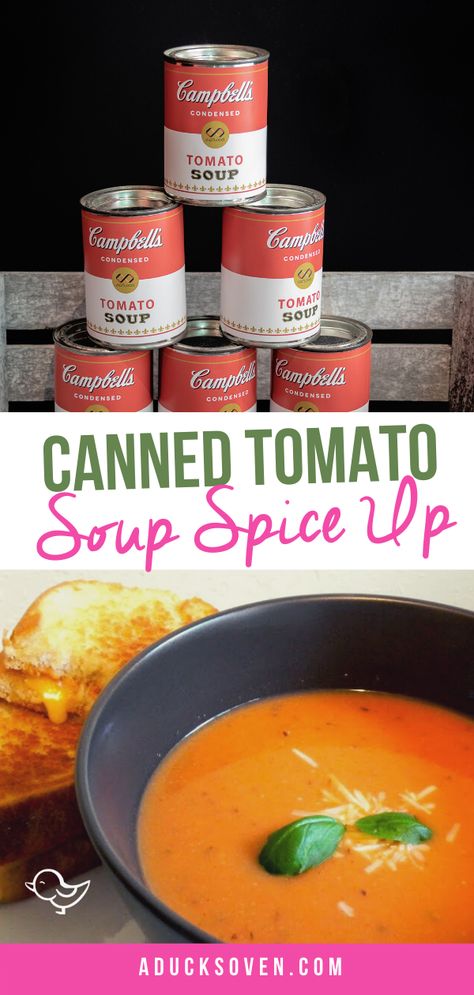 Pantry Soup, Tomato Soup Healthy, Tomato Bisque Soup, Best Tomato Soup, Bisque Soup, Tomato Soup Easy, Condensed Tomato Soup, Tomato Soup Homemade, Canned Tomato Soup