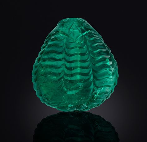 Carved emerald bead, probably 18th century, Mughal Empire, The Al Thani Collection, © Servette Overseas Limited 2014. Photograph: Prudence Cuming Carved Emerald, Mughal Empire, Emerald Bead, Colombian Emeralds, Green Jewelry, Victoria And Albert, Emerald Jewelry, Victoria And Albert Museum, Indian Jewellery