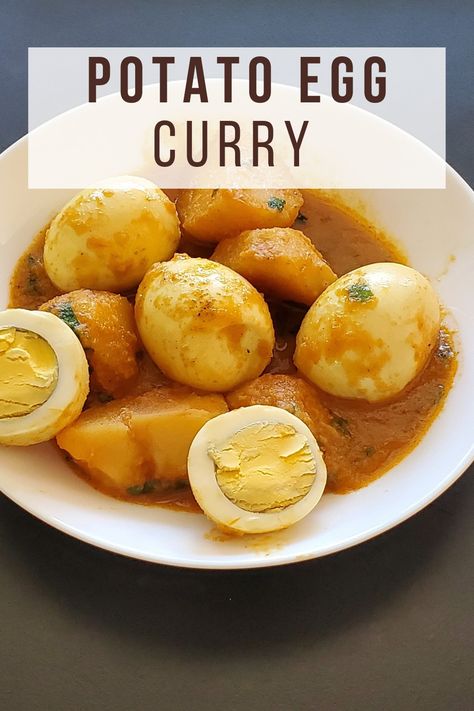 Delicious and easy potato Egg Curry recipe | Aloo Anday ka Salan | Fall Recipe | Pakistani Recipe Egg Curry Recipe, Instant Pot Recipe, Egg Curry, Fall Recipe, Pakistani Food, Curry Recipe, Easy Cooking Recipes, Curry Recipes, Easy Cooking